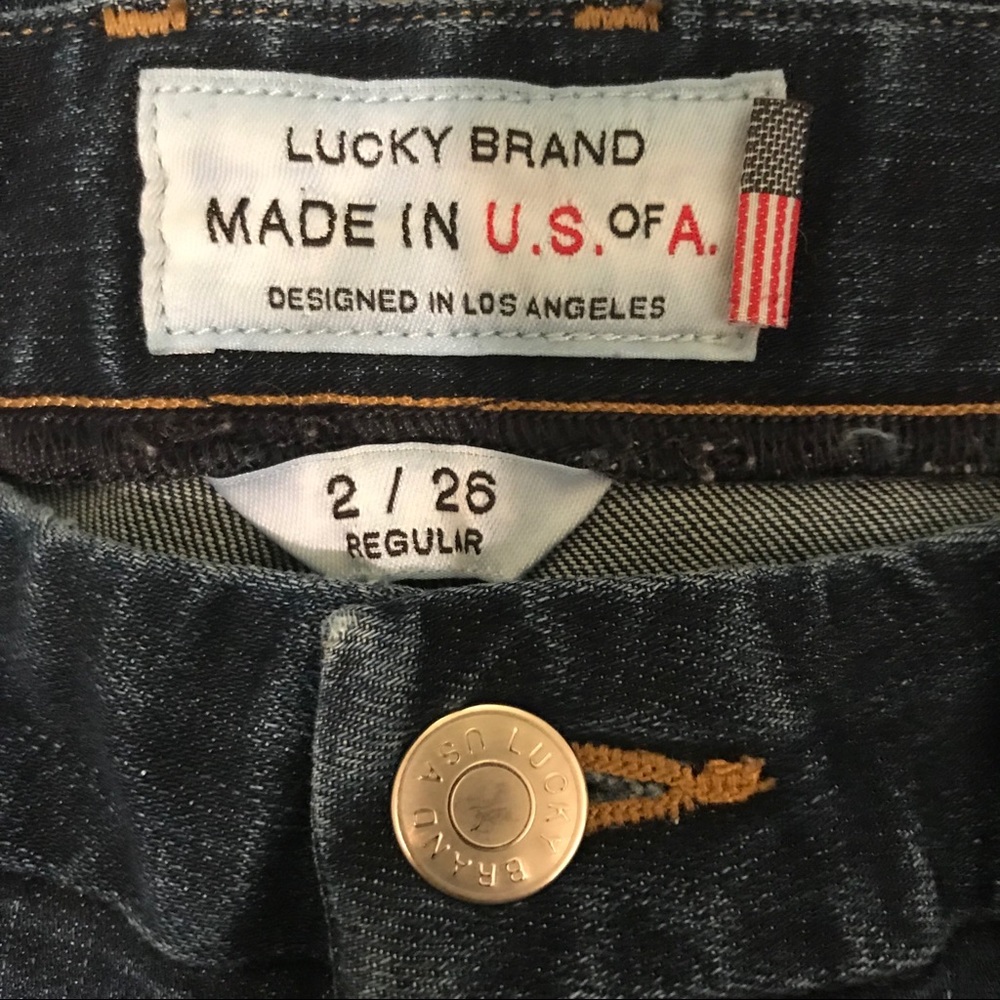 Lucky Brand “The Sweet Jean Straight” size 2